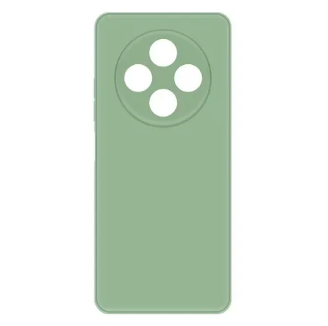 Накладка для Tecno Spark 30 Sillicone Case с микрофиброй зеленый Krutoff Накладка Tecno купить в Барнауле
