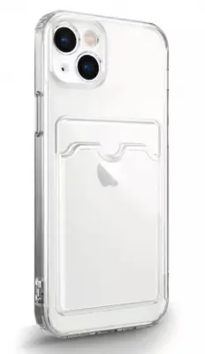 Накладка для Apple iPhone 16 SC300 с картхолдером белый AV Накладка Apple iPhone купить в Барнауле