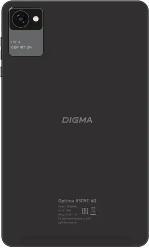 Планшет Digma Optima 8305C 4G SC9863A 8" 32Gb Black Планшеты Digma купить в Барнауле фото 3