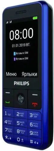 Philips E182 Синий Philips купить в Барнауле фото 2