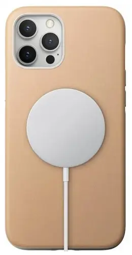 Накладка для Apple iPhone 12 Pro Max 6.7 Nomad Rugged Natural Leather MagSafe Накладки оригинальные Apple купить в Барнауле фото 3