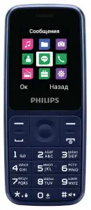 Philips E125 Синий Philips купить в Барнауле