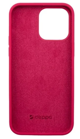 Накладка для Apple iPhone 15 Liquid Silicone Case Pro Magsafe красная Deppa Накладка Apple iPhone купить в Барнауле фото 2