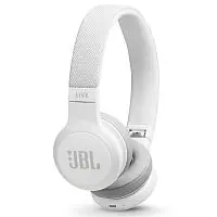 Наушники JBL беспроводные Live 400BT Белая Bluetooth полноразмерные JBL купить в Барнауле