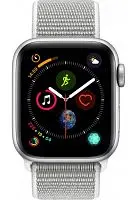Уценка Apple Watch Series 4 44mm Case Silver Aluminium Sport Loop Seashell Умные часы Уценка купить в Барнауле
