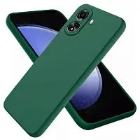 Накладка для Xiaomi Redmi A5/Poco C71 Sillicone Case с микрофиброй зеленый Krutoff Накладка Xiaomi купить в Барнауле