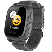 Детские часы Elari KidPhone 2 Черные + сим МТС Умной устройство 250 KidPhone купить в Барнауле