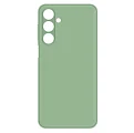 Накладка для Samsung A16 Silicone Case с микрофиброй зеленый Krutoff