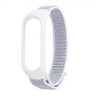 Ремешок Xiaomi для Mi Band 5 нейлоновый (белый)  Ремешки для браслетов купить в Барнауле