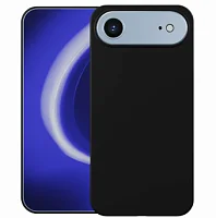 Накладка для Apple iPhone 17 Air Soft Case черный Krutoff Накладка Apple iPhone купить в Барнауле