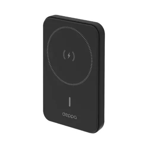Внешний аккумулятор Deppa NRG MagSafe 5000mAh 15W черный Внешний аккумулятор Deppa купить в Барнауле