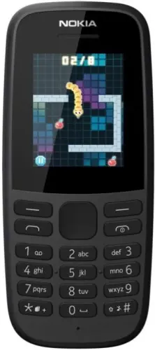 Nokia 105 SS 2019 (TA-1203) без з/у Черный Nokia  купить в Барнауле