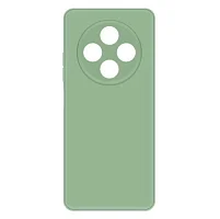 Накладка для Tecno Spark 30 Sillicone Case с микрофиброй зеленый Krutoff Накладка Tecno купить в Барнауле