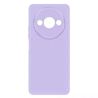 Накладка для Xiaomi Redmi A3/A3x/Poco C61 Sillicone Case с микрофиброй лавандовый Krutoff Накладка Xiaomi купить в Барнауле