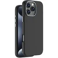 Накладка для Apple iPhone 16 Pro Liquid Silicone Magsafe черный Deppa Накладка Apple iPhone купить в Барнауле