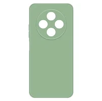 Накладка для Tecno Spark 30C Sillicone Case с микрофиброй зеленый Krutoff Накладка Tecno купить в Барнауле