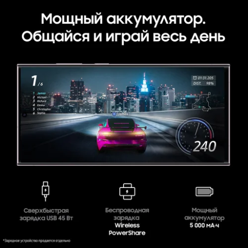 Samsung S23 Ultra SM-S918B 12/512GB Лаванда RU Samsung купить в Барнауле фото 4