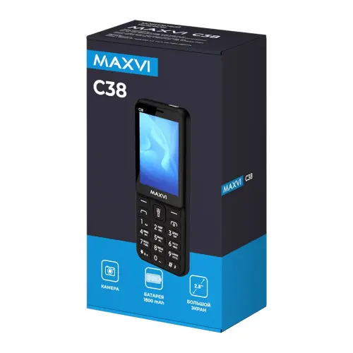 Maxvi C38 Черный Maxvi купить в Барнауле фото 3