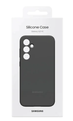 Накладка Samsung S23 Silicone Case графитовый Накладки оригинальные Samsung купить в Барнауле фото 5
