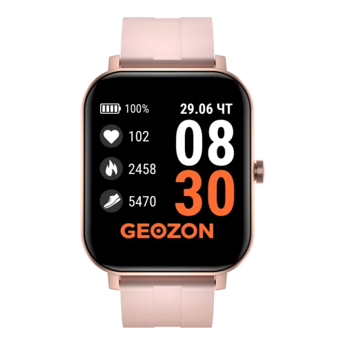 Уценка 1 Умные часы Geozon Runner розовый гарантия 3мес Умные часы Уценка купить в Барнауле