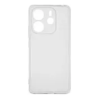 Накладка для Xiaomi Redmi Note 14 4G Sillicone Case прозрачный BoraSCO Накладка Xiaomi купить в Барнауле