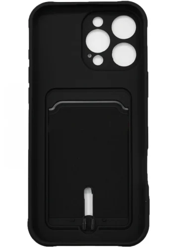 Накладка для Apple iPhone 16e SC300 с картхолдером черный AV Накладка Apple iPhone купить в Барнауле