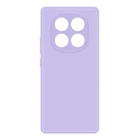 Накладка для Xiaomi Redmi Note 14 Pro 4G Sillicone Case с микрофиброй лавандовый Krutoff Накладка Xiaomi купить в Барнауле