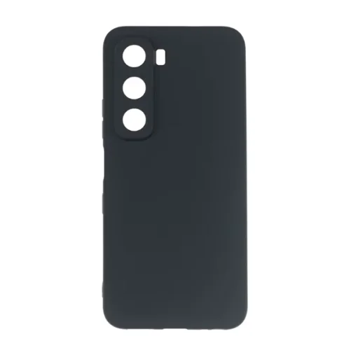 Накладка для Infinix HOT 60/60i Soft Case черный Krutoff Накладка Infinix купить в Барнауле
