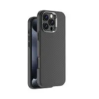 Накладка для Apple iPhone 16 Pro Carbon AntiShock Magsafe черный Deppa Накладка Apple iPhone купить в Барнауле