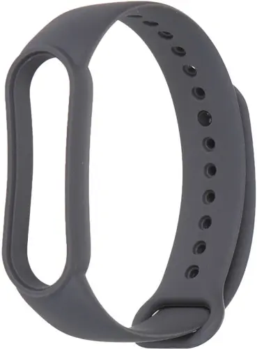 Ремешок Xiaomi для Mi Band 5 силиконовый Dark Gray Аксессуары для Xiaomi Band купить в Барнауле