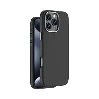 Накладка для Apple iPhone 16 Pro Liquid Silicone Pro Magsafe черный Deppa Накладка Apple iPhone купить в Барнауле