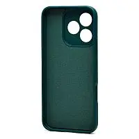 Накладка для Honor 400 Lite Sillicone Case с микрофиброй зеленый Krutoff Накладка Honor купить в Барнауле