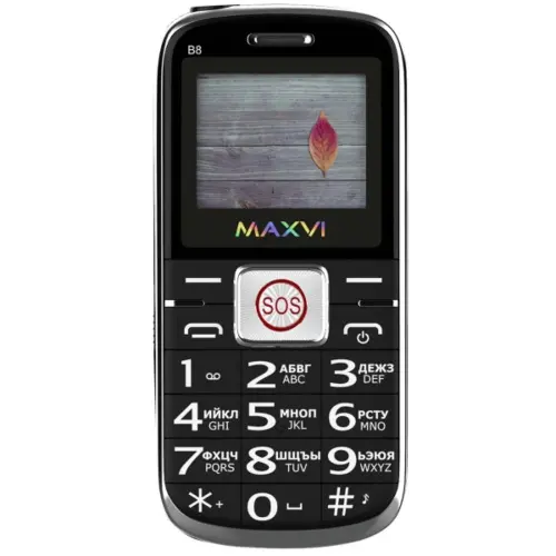 Уценка Maxvi B8 Черный гарантия 3 мес Телефоны Уценка купить в Барнауле