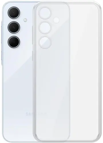 Накладка для Samsung A36/A56 Clear Case прозрачная Krutoff Накладка Samsung купить в Барнауле