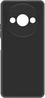 Накладка для Xiaomi Redmi A3/A3x/Poco C61 Soft Case черный матовый Krutoff Накладка Xiaomi купить в Барнауле