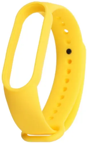 Ремешок Xiaomi для Mi Band 5 силиконовый Yellow Аксессуары для Xiaomi Band купить в Барнауле