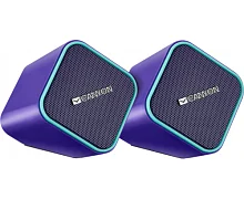 Динамики CANYON Wired Stereo Speaker purple (SF1CNSCSP203PU) Прочее купить в Барнауле