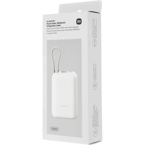 Внешний аккумулятор Xiaomi Power Bank 10000mAh + кабель Tan Внешний аккумулятор Xiaomi купить в Барнауле