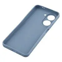 Накладка для Xiaomi Redmi A5/Poco C71 Sillicone Case с микрофиброй синий Krutoff Накладка Xiaomi купить в Барнауле
