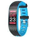 Фитнес-браслет Qumann QSB 12 голубой+черный