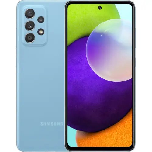 Уценка Samsung A52 A525F/DS 8/128GB Синий RU гарантия 3мес Samsung купить в Барнауле