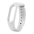 Ремешок Xiaomi для Mi Band 2 силиконовый (белый) BoraSCO