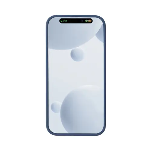 Накладка для Apple iPhone 15 Pro Liquid Silicone Case Pro Magsafe синяя Deppa Накладка Apple iPhone купить в Барнауле фото 4