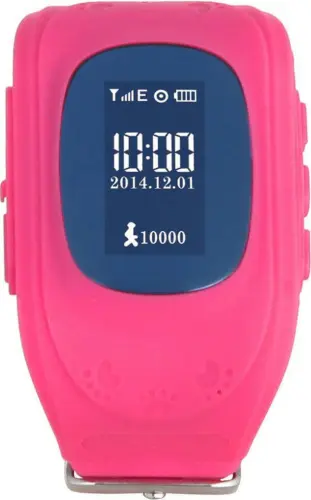 Детские часы Кнопка Жизни К911 с GPS трекером Розовые Knopka купить в Барнауле