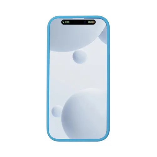 Накладка для Apple iPhone 15 Liquid Silicone Case Pro Magsafe голубая Deppa Накладка Apple iPhone купить в Барнауле фото 4