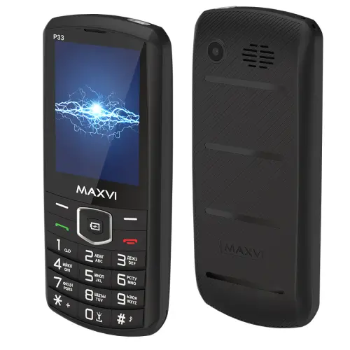 Maxvi P33 Черный Maxvi купить в Барнауле