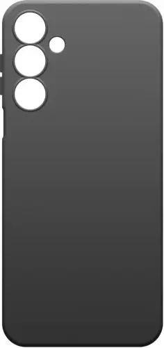 Накладка для Samsung A16 Sillicone Case черный матовый BoraSCO Накладка Samsung купить в Барнауле