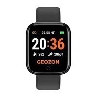 Уценка 1 Умные часы Geozon Sprinter Черный 3мес Умные часы Уценка купить в Барнауле
