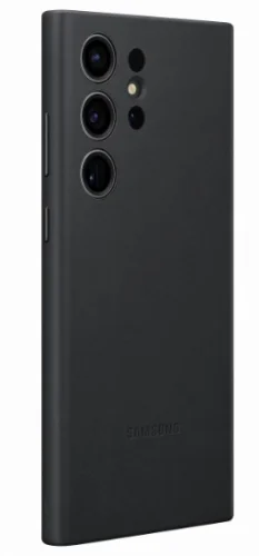 Накладка Samsung S23 Ultra Leather Case черная Накладки оригинальные Samsung купить в Барнауле фото 2