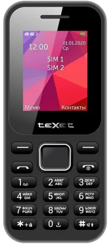 texet TM-122 Черный texet купить в Барнауле